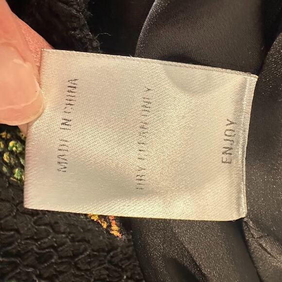 Nightcap Whimsical Silk Lined Whimsigoth Floral Skirt Size 1 Boho Festival Smock - Picture 9 of 10